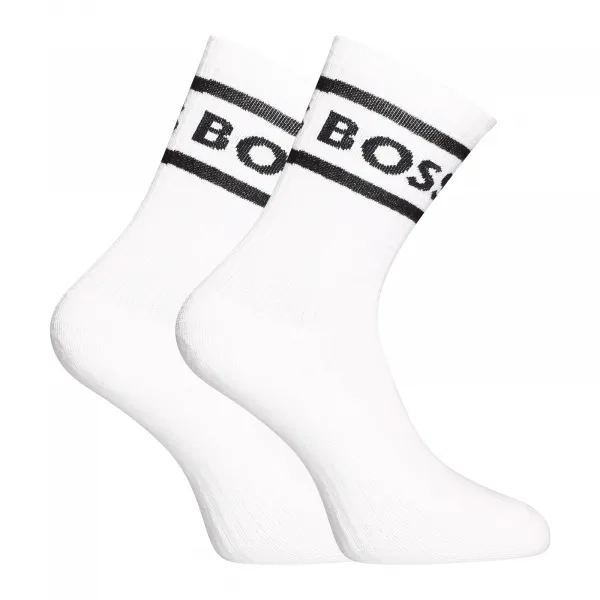 3PACK ponožky BOSS vysoké bielé (50469371 106) M