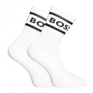 3PACK ponožky BOSS vysoké bielé (50469371 106) M