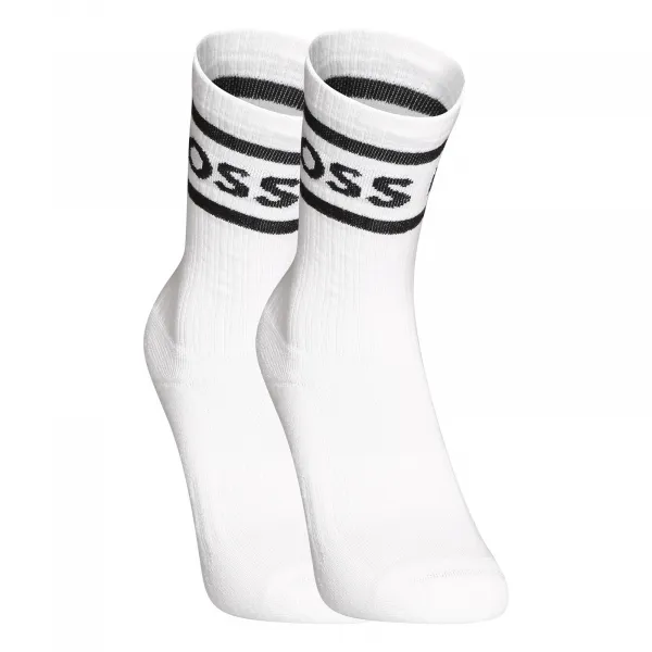 3PACK ponožky BOSS vysoké bielé (50469371 106) M