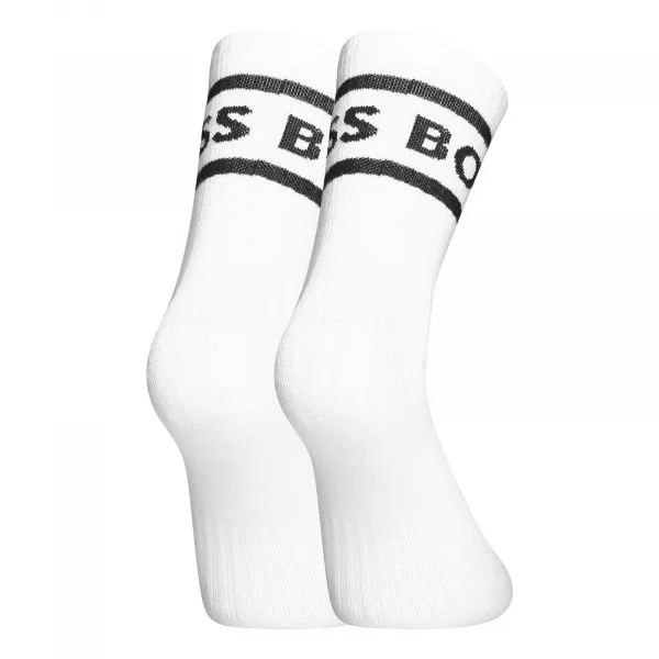3PACK ponožky BOSS vysoké bielé (50469371 106) M