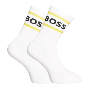 3PACK ponožky BOSS vysoké bielé (50469371 106) M