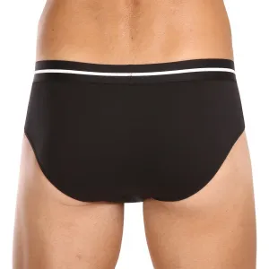 3PACK pánske slipy BOSS čierné (50510679 001) S