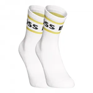 3PACK ponožky BOSS vysoké bielé (50469371 106) M