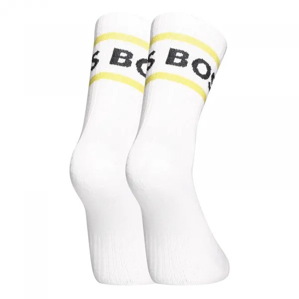 3PACK ponožky BOSS vysoké bielé (50469371 106) M