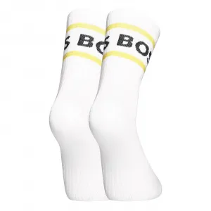3PACK ponožky BOSS vysoké bielé (50469371 106) M