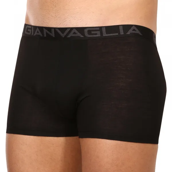 10PACK pánske boxerky Gianvaglia čierné (023) M, trenky