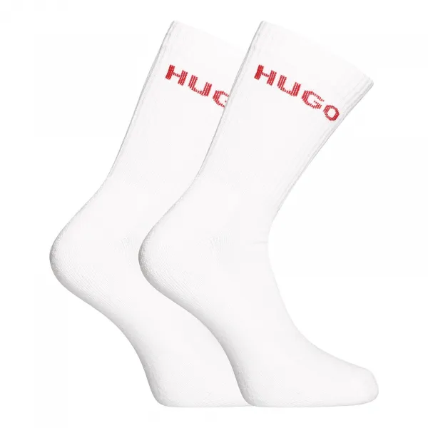 6PACK ponožky HUGO bielé (50510187 100) M