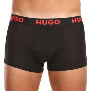 3PACK pánske boxerky HUGO viacfarebné (50496723 406) L, trenky