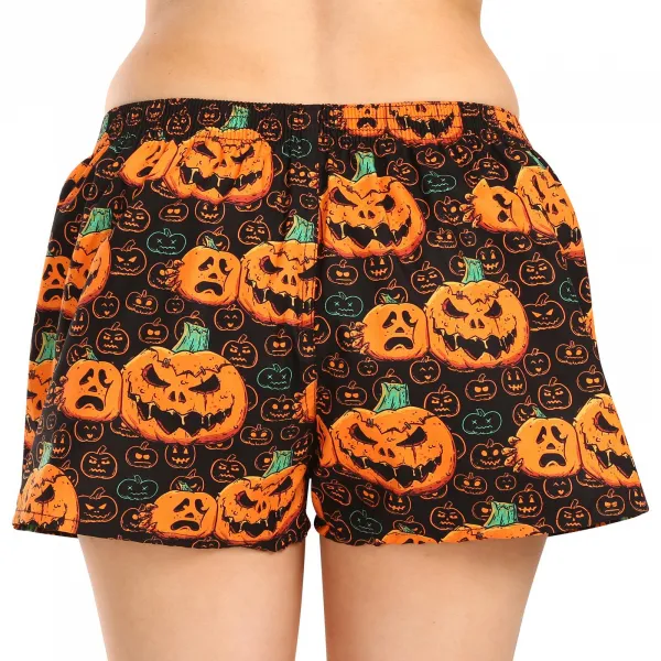 Dámske trenky Styx art klasická guma Halloween tekvica (K1755) M, trenírky