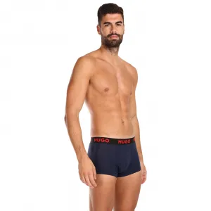 3PACK pánske boxerky HUGO viacfarebné (50496723 406) L, trenky