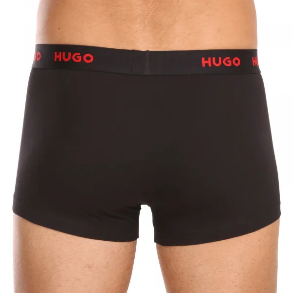 3PACK pánske boxerky HUGO viacfarebné (50469766 303) M, trenky