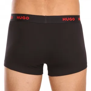 3PACK pánske boxerky HUGO viacfarebné (50469766 303) M, trenky