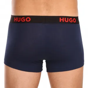 3PACK pánske boxerky HUGO viacfarebné (50496723 406) L, trenky