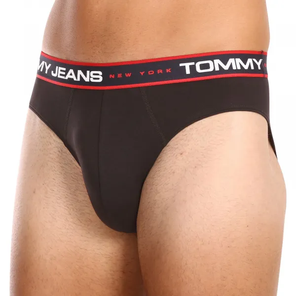 3PACK pánske slipy Tommy Hilfiger čierné (UM0UM02970 0R7) S