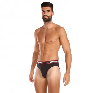 3PACK pánske slipy Tommy Hilfiger čierné (UM0UM02970 0R7) S