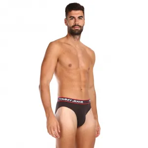3PACK pánske slipy Tommy Hilfiger čierné (UM0UM02970 0R7) S