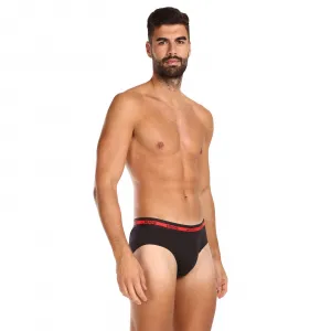 3PACK pánske slipy HUGO čierné (50492378 002) S