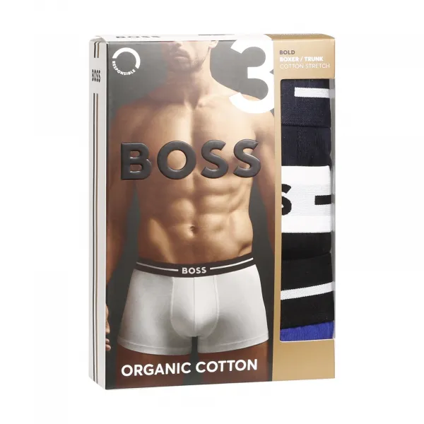 3PACK pánske boxerky BOSS viacfarebné (50499390 971) M, trenky