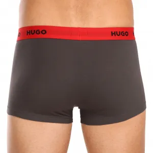 3PACK pánske boxerky HUGO viacfarebné (50469766 031) M, trenky