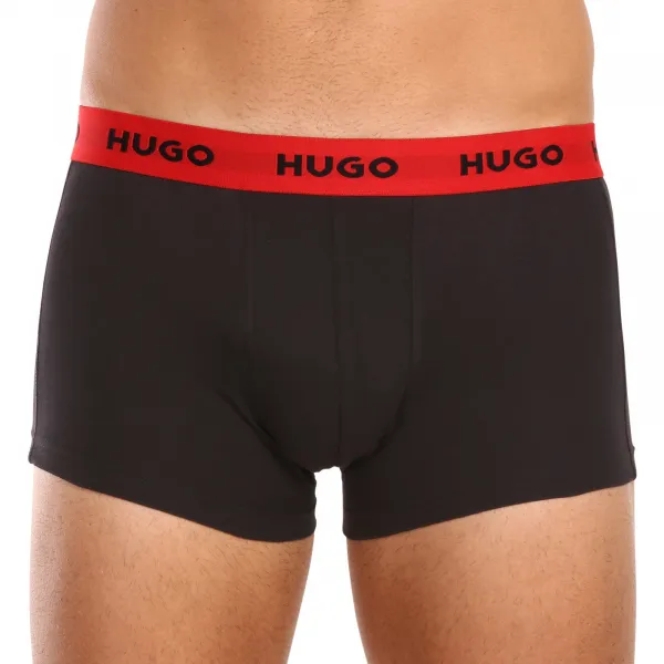 3PACK pánske boxerky HUGO viacfarebné (50469766 031) M, trenky