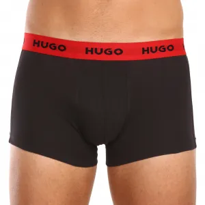 3PACK pánske boxerky HUGO viacfarebné (50469766 031) M, trenky