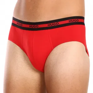 3PACK pánske slipy HUGO viacfarebné (50492378 621) S