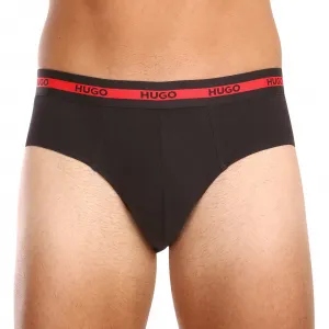 3PACK pánske slipy HUGO viacfarebné (50492378 621) S