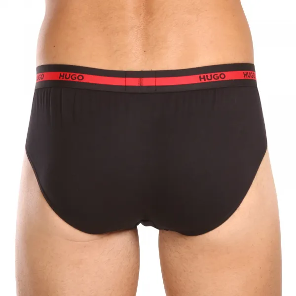 3PACK pánske slipy HUGO viacfarebné (50492378 621) S