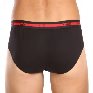 3PACK pánske slipy HUGO viacfarebné (50492378 621) S