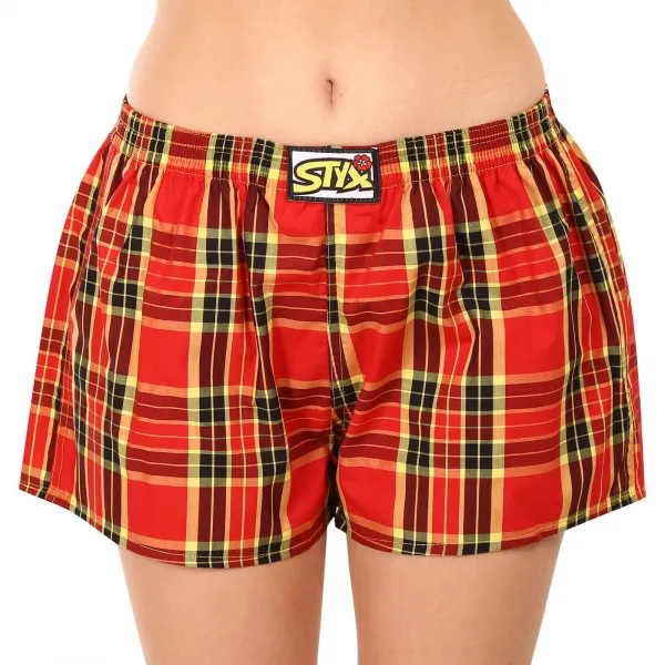 3PACK dámske trenky Styx klasická guma viacfarebné (3K101114) M, trenírky