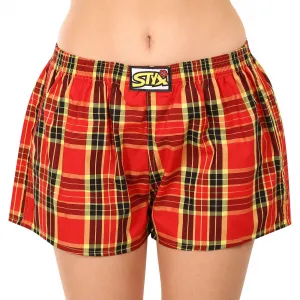 3PACK dámske trenky Styx klasická guma viacfarebné (3K101114) M, trenírky