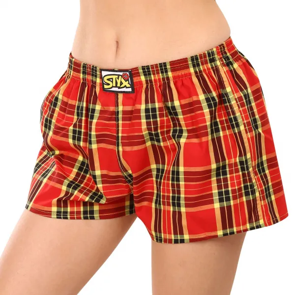 3PACK dámske trenky Styx klasická guma viacfarebné (3K10469) S, trenírky