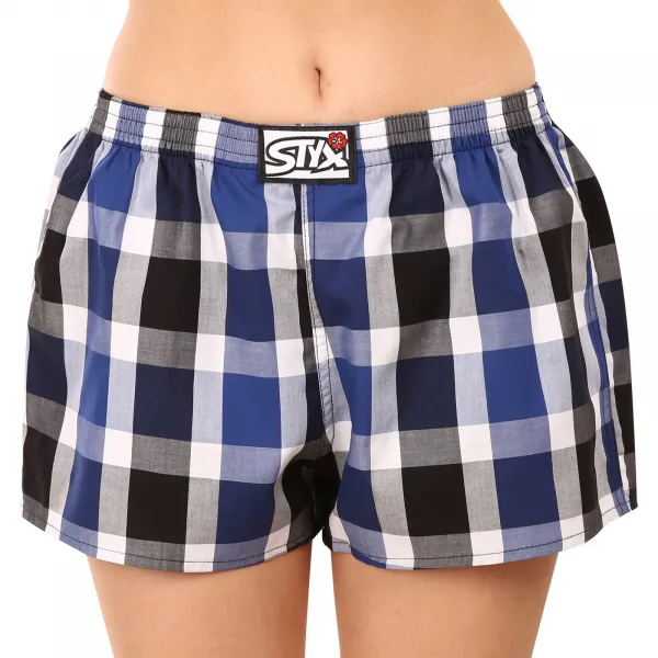 3PACK dámske trenky Styx klasická guma viacfarebné (3K10469) S, trenírky