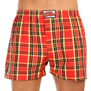 3PACK pánske trenky Styx klasická guma viacfarebné (3A100618) M, trenírky