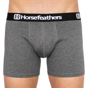 3PACK pánske boxerky Horsefeathers Dynasty heather antracite (AM067B) S, trenky