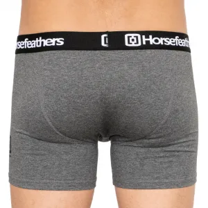 3PACK pánske boxerky Horsefeathers Dynasty heather antracite (AM067B) S, trenky