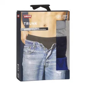 3PACK pánske boxerky Levis viacfarebné (905042001 022) M, trenky