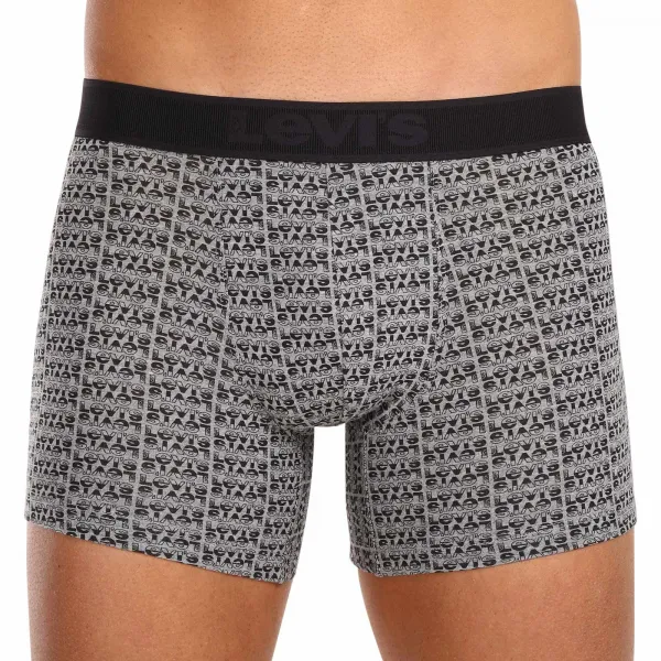3PACK pánske boxerky Levis viacfarebné (701224660 001) L, trenky