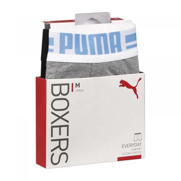 2PACK pánske boxerky Puma viacfarebné (651003001 033) M, trenky