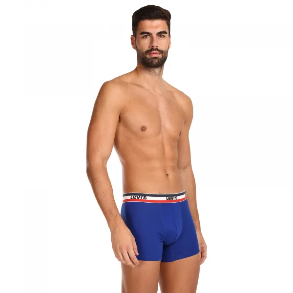 3PACK pánske boxerky Levis viacfarebné (100002870 010) S, trenky