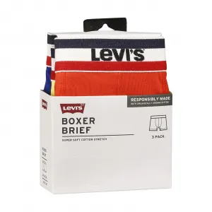3PACK pánske boxerky Levis viacfarebné (100002870 010) S, trenky