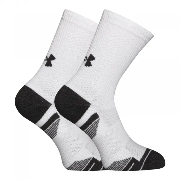 3PACK ponožky Under Armour bielé (1379521 100) S
