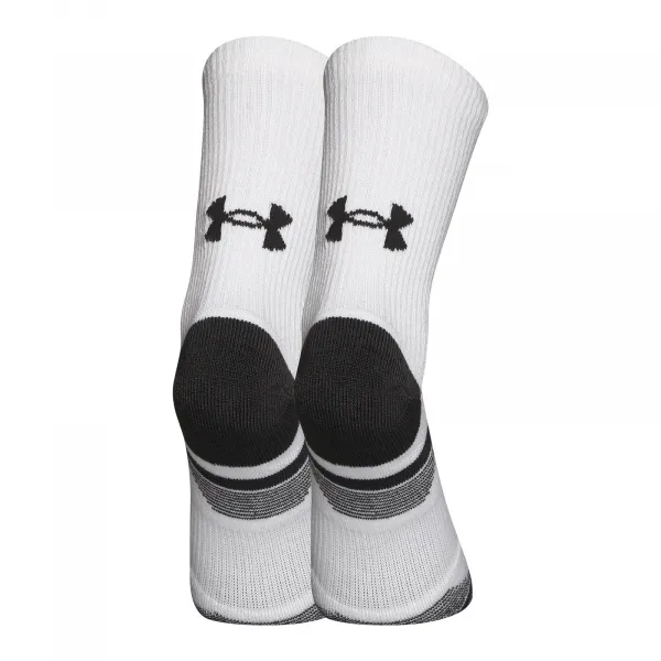 3PACK ponožky Under Armour bielé (1379521 100) S