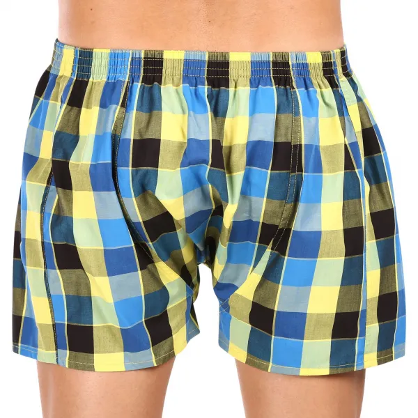 Pánske trenky Styx klasická guma nadrozměr viacfarebné (E1015) 3XL, trenírky