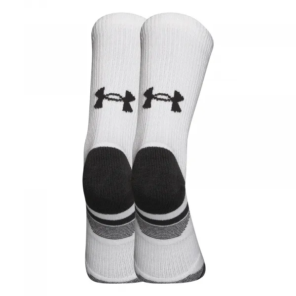 3PACK ponožky Under Armour bielé (1379512 100) L