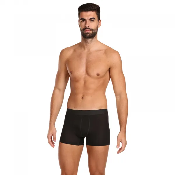 3PACK pánske boxerky Nedeto nadrozmer čierne (3NBX001) 9XL, trenky