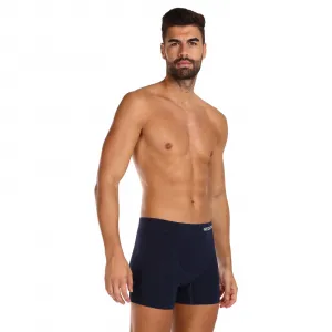 5PACK pánske boxerky Nedeto bezšvové bambusové modre (5NDTB002S) M, trenky