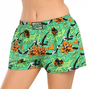 Dámske trenky Styx art klasická guma tropic (K1557) M, trenírky