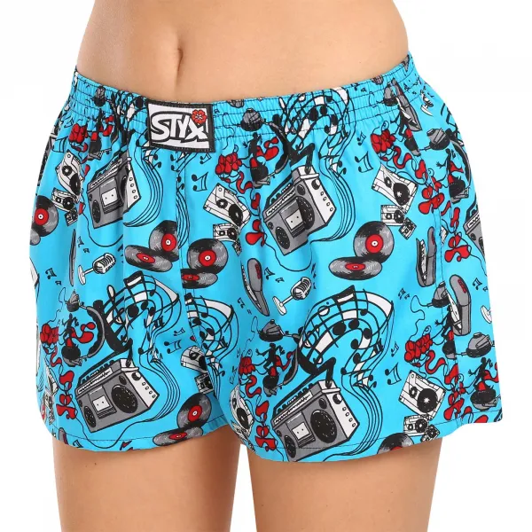 Dámske trenky Styx art klasická guma hudba (K1558) M, trenírky