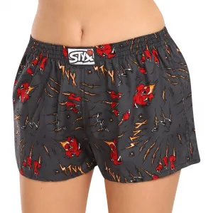 Dámske trenky Styx art klasická guma pazúry (K1552) S, trenírky